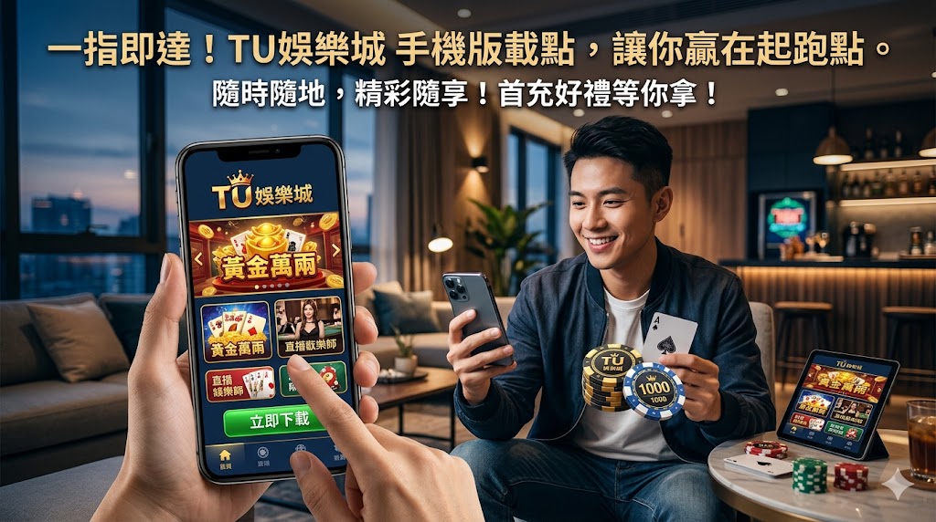 一指即達！TU娛樂城 手機版載點，讓你贏在起跑點。